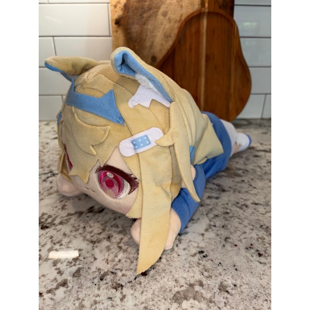 Hololive Round1 Fuwawa Abyssgard Round 1 Collab Plush NWT 14”